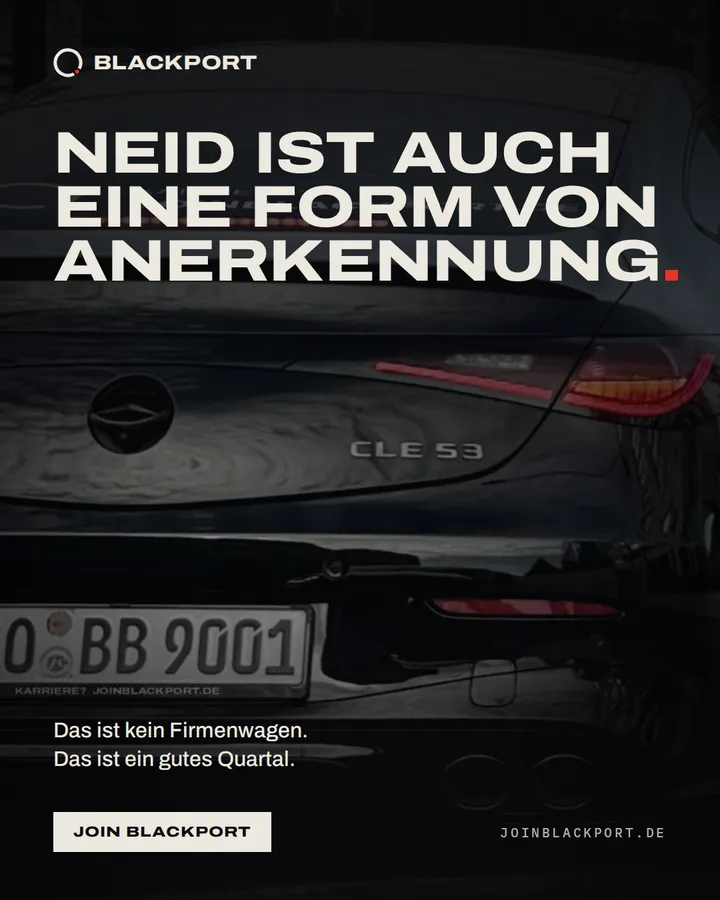 Neid ist auch eine Form von Anerkennung.