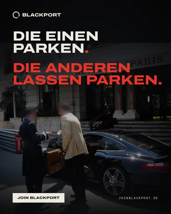 Die einen parken. Die anderen lassen parken.